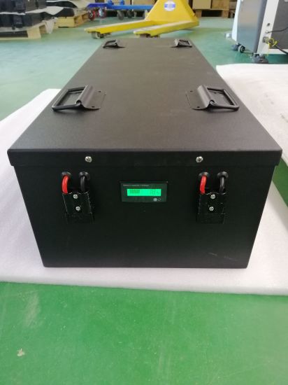 Hochleistungs-Lithium-Solarbatterien 48V 200ah LiFePO4-Batterie mit BMS-LED-Anzeige