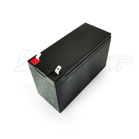 12V 7ah LiFePO4 Lithium-Akku mit F2-Anschlüssen ABS-Gehäuse