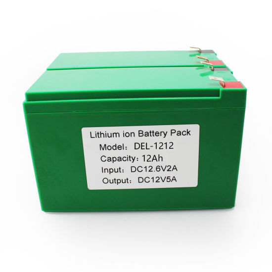 Hochwertiger kundenspezifischer Li-Ion/Lithium Ion 18650 Akku 12V