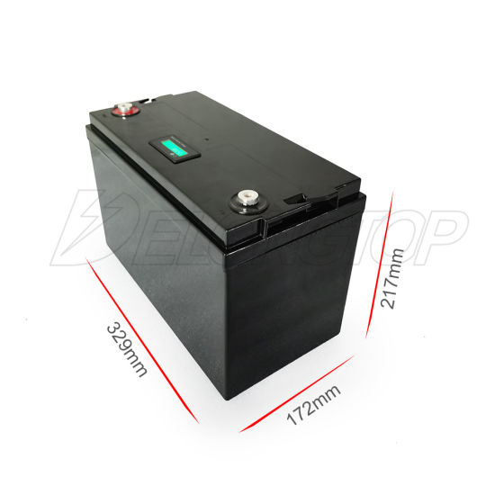 Ce MSDS genehmigter Lithium-Batterie-Satz LiFePO4 12V 100ah für Sonnensystem-Batteriesatz 12.8V 100ah