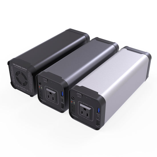 240V AC Ausgang Tragbares Laptop Netzteil 150Wh Reise Power Bank 40000mAh für Notebook