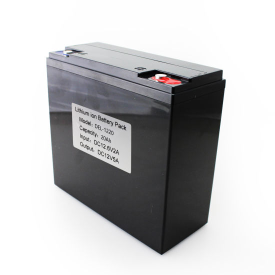 Lithium-Batterie 12V 12ah Batteriepack für Sicherheitskamera-Notlicht