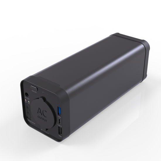 Heißer Verkauf 40800mAh Power Bank mit AC 220V 150W DC 12V Portable Power Station